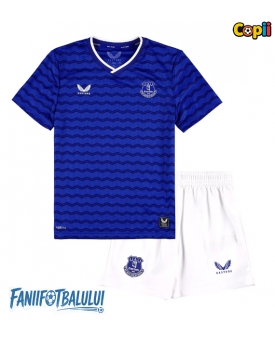 Everton Echipament de Fotbal Replică 2025-26 Copii Acasa (+ Șorturi)
